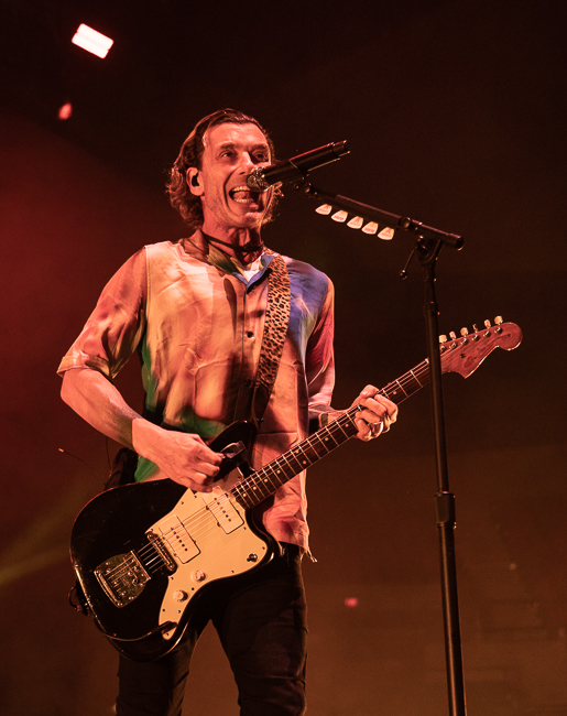 Bush, Veterans Memorial Coliseum, photo by Sal Barragan