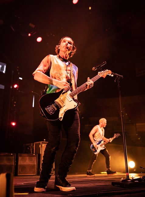 Bush, Veterans Memorial Coliseum, photo by Sal Barragan