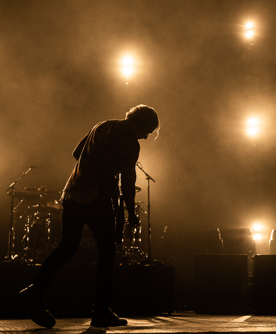 Bush, Veterans Memorial Coliseum, photo by Sal Barragan