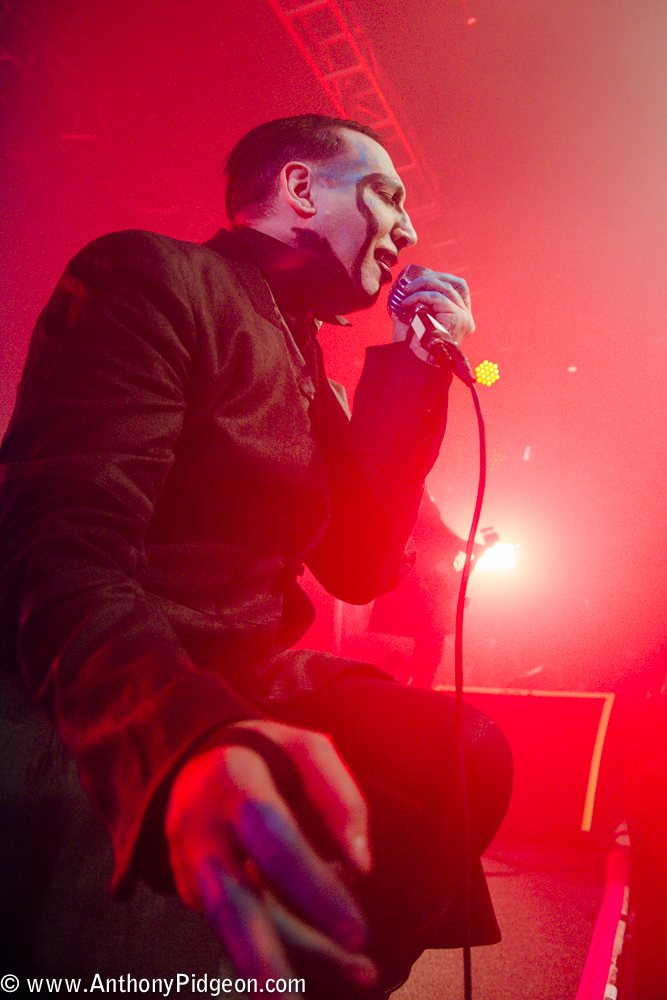 Marilyn Manson, Roseland Theater, photo by Anthony Pidgeon