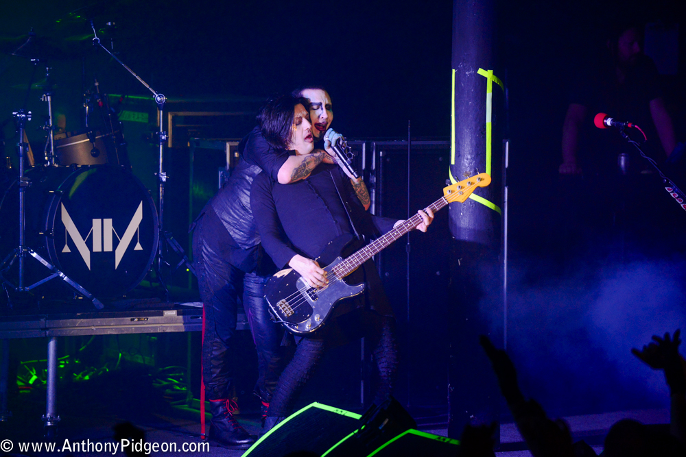 Marilyn Manson, Roseland Theater, photo by Anthony Pidgeon