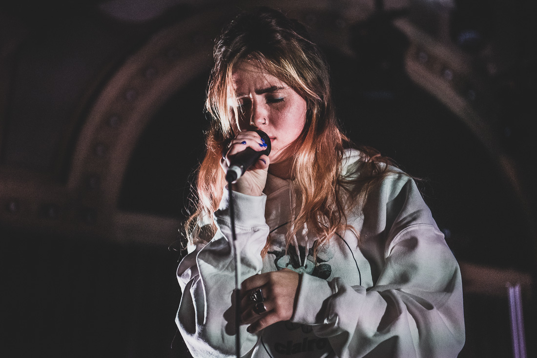 Clairo, Crystal Ballroom, photo by Henry Ward