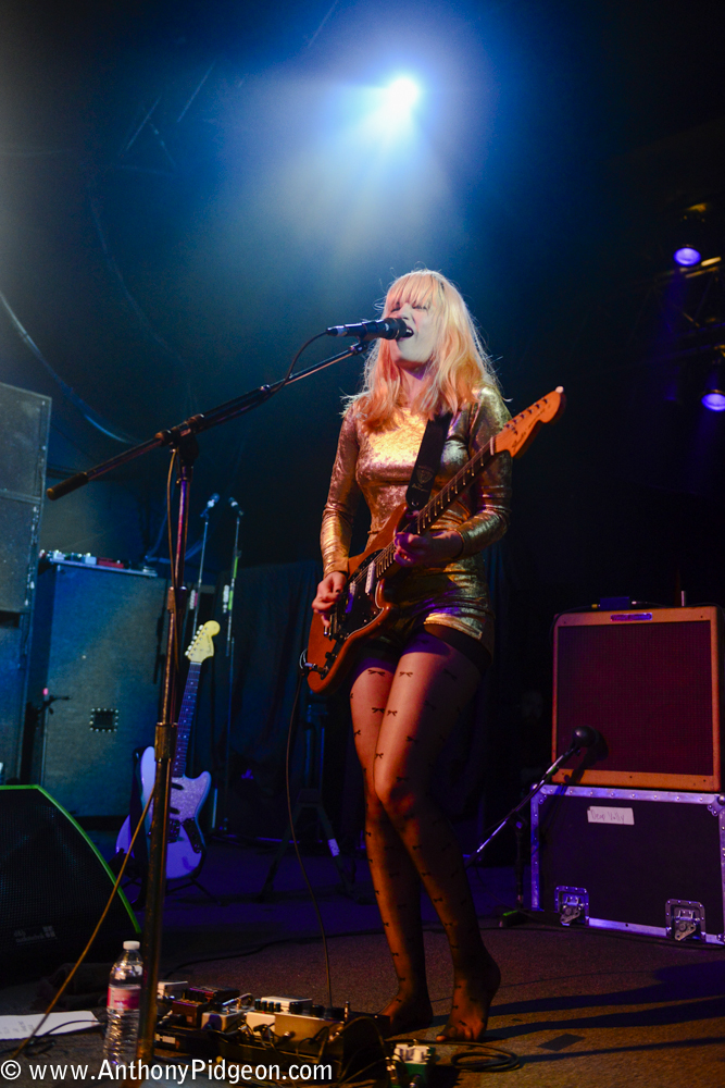 Deap Vally, Roseland Theater, photo by Anthony Pidgeon