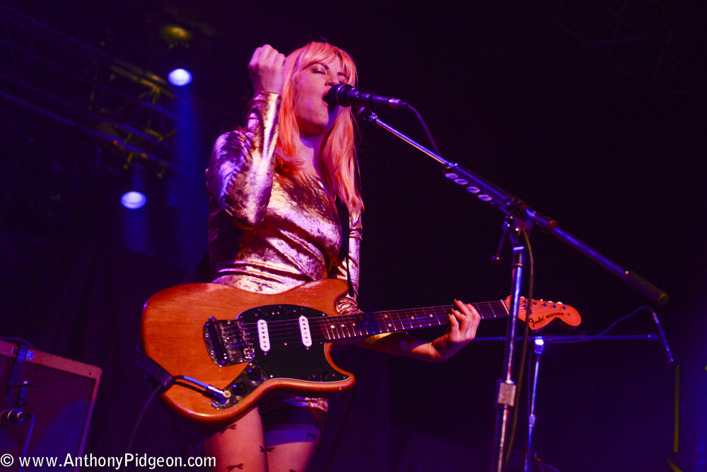 Deap Vally, Roseland Theater, photo by Anthony Pidgeon