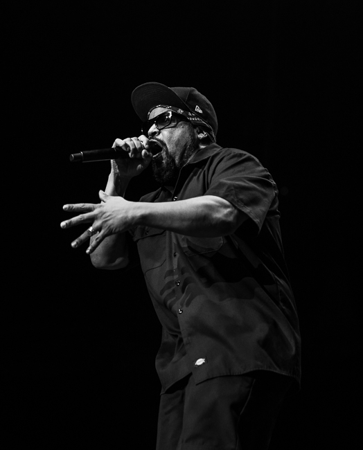 Ice Cube, Moda Center, photo by Sal Barragan