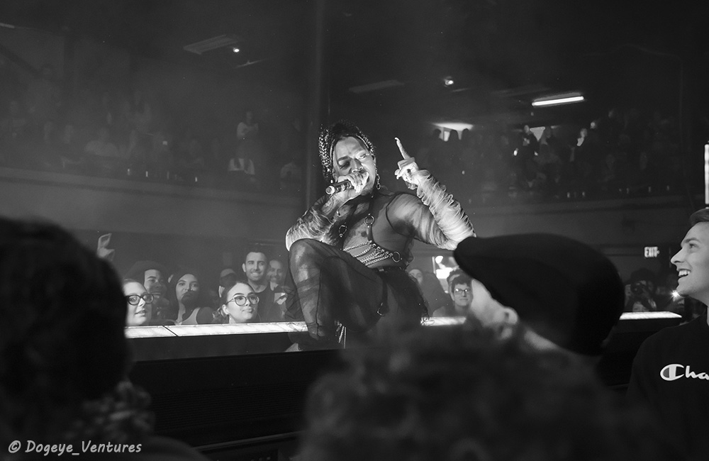 Maarquii, Roseland Theater, photo by Ashley Strom