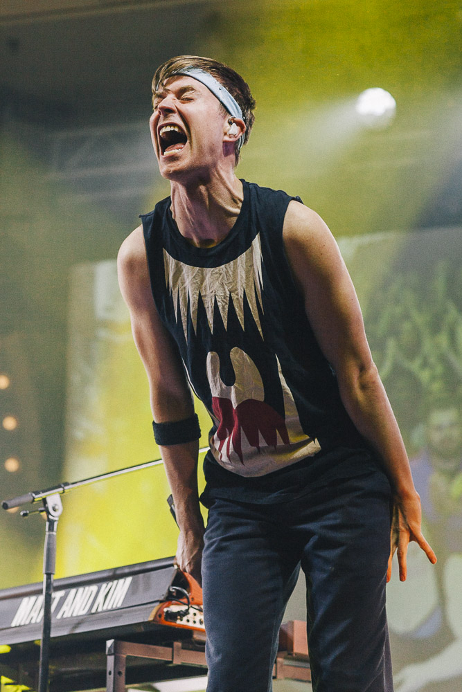 Matt and Kim, Crystal Ballroom, photo by Blake Sourisseau