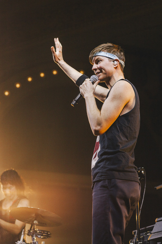 Matt and Kim, Crystal Ballroom, photo by Blake Sourisseau