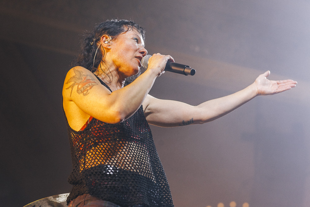 Matt and Kim, Crystal Ballroom, photo by Blake Sourisseau