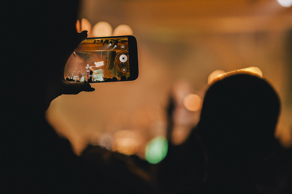 Matt and Kim, Crystal Ballroom, photo by Blake Sourisseau