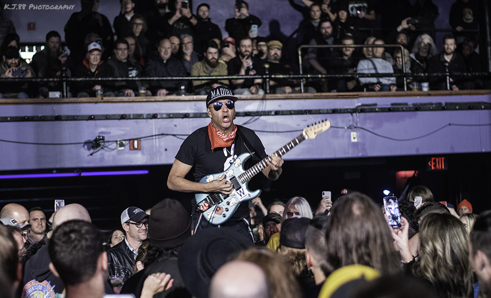 Tom Morello, Roseland Theater, photo by Kevin Pettigrew