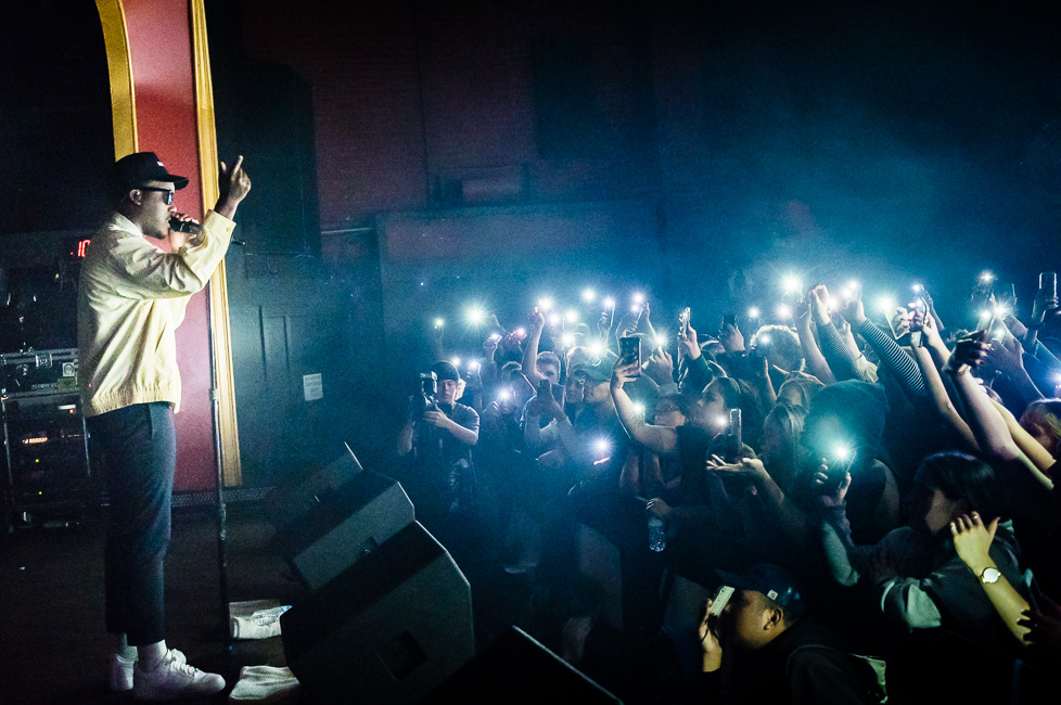 Skizzy Mars, Hawthorne Theatre, photo by Miguel Padilla