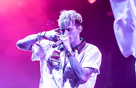 Machine Gun Kelly, WaMu Theater, photo by Sal Barragan