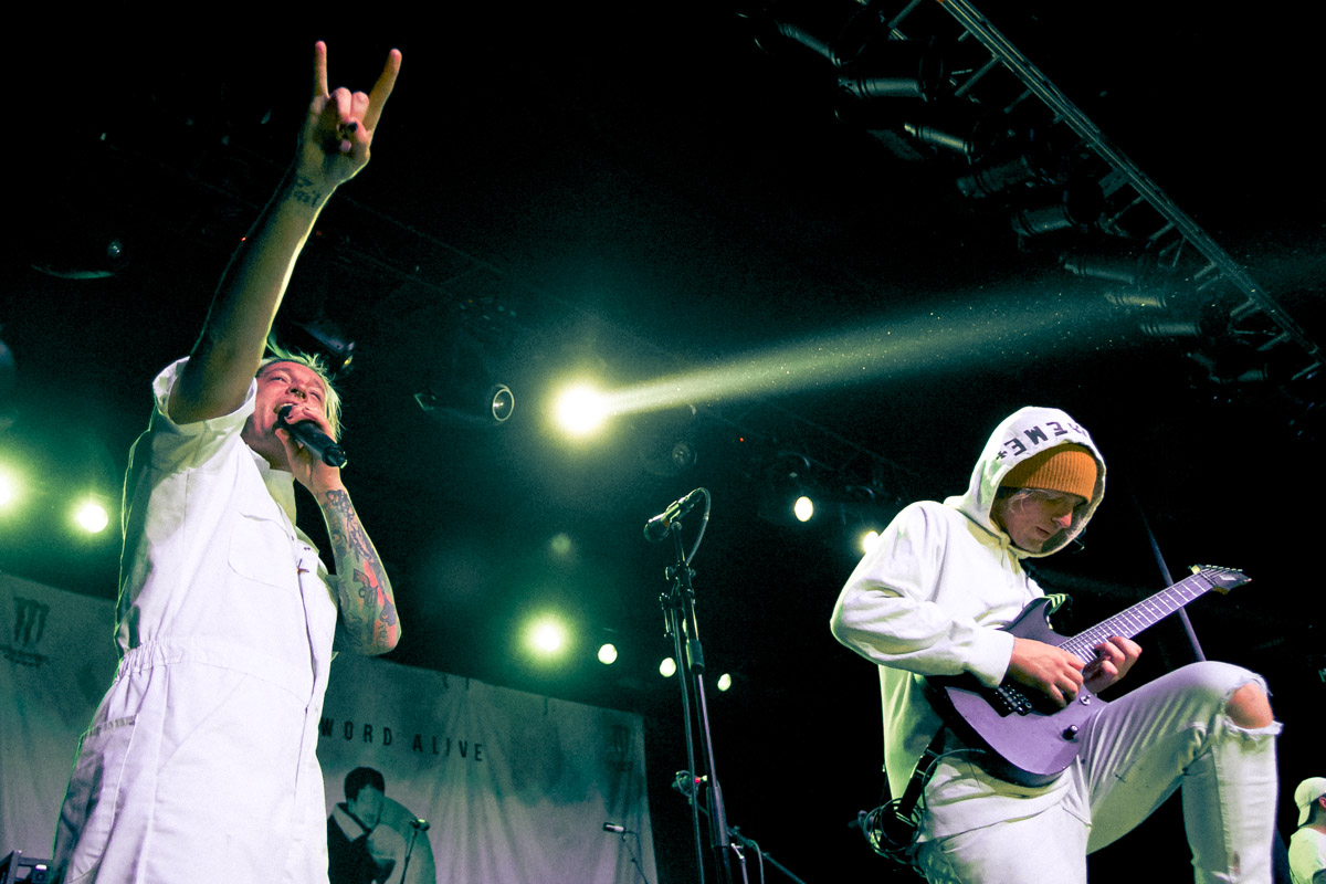 The Word Alive, Roseland Theater, photo by Corey Terrill
