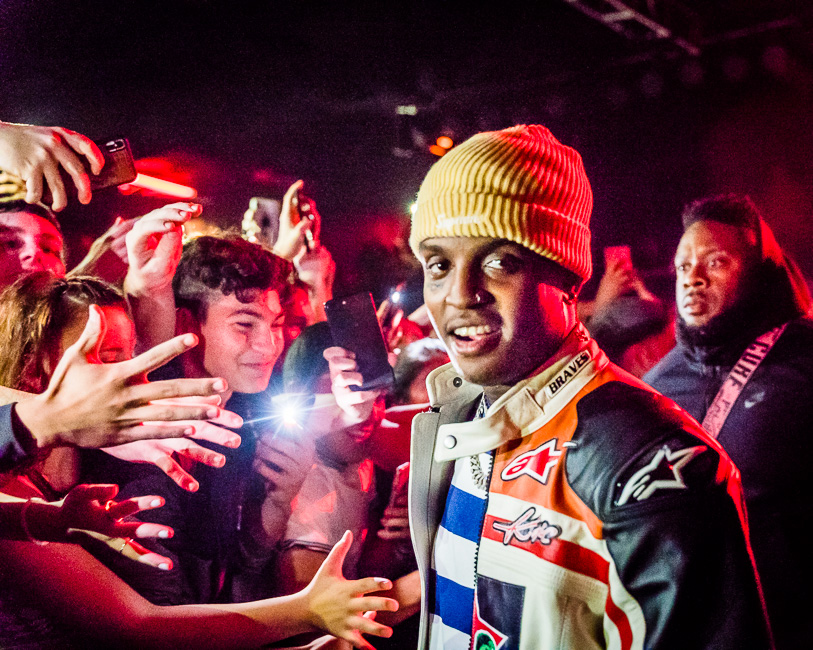 Ski Mask The Slump God, Roseland Theater, photo by Miguel Padilla