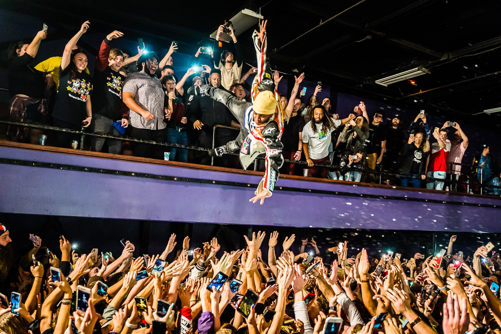 Ski Mask The Slump God, Roseland Theater, photo by Miguel Padilla