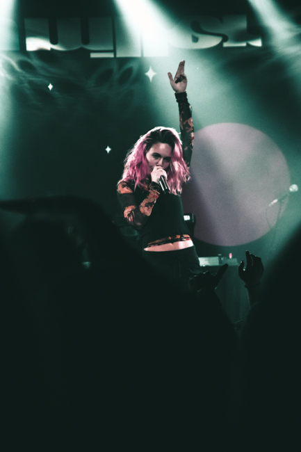 Bea Miller, Wonder Ballroom, photo by Jackson Pickard