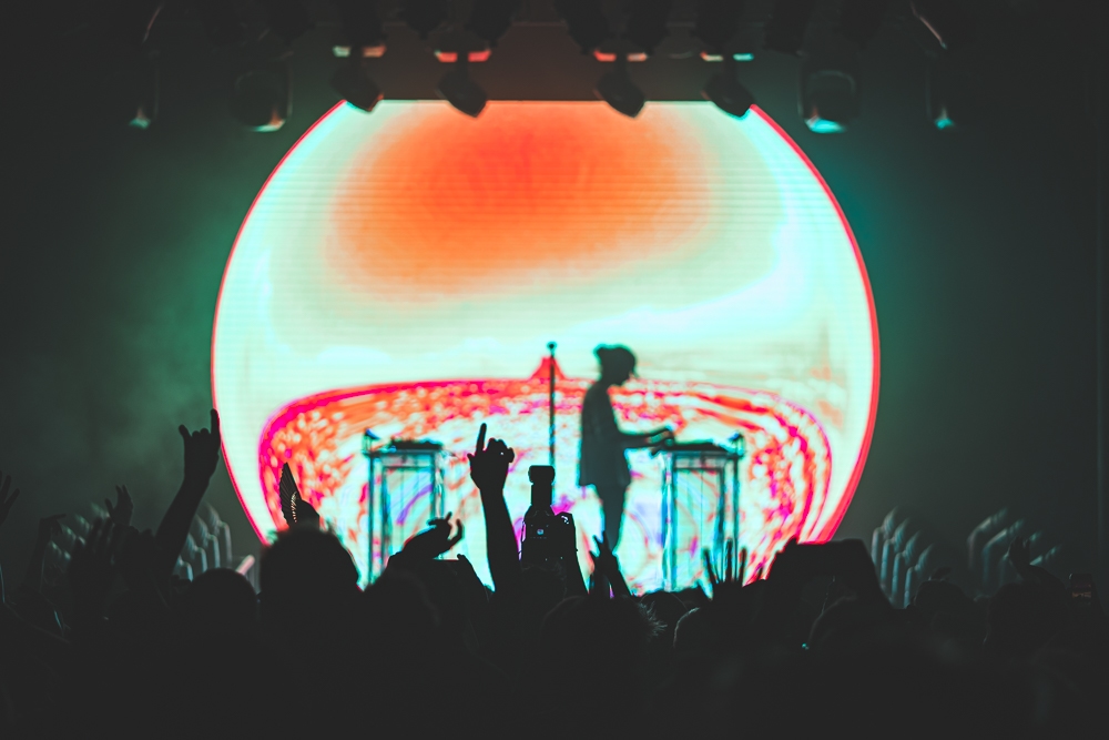 Madeon, Roseland Theater, photo by Andrew Wallner
