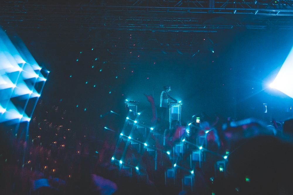 Madeon, Roseland Theater, photo by Andrew Wallner