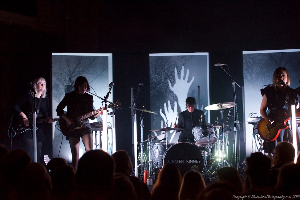 Sleater-Kinney, Crystal Ballroom, photo by John Alcala