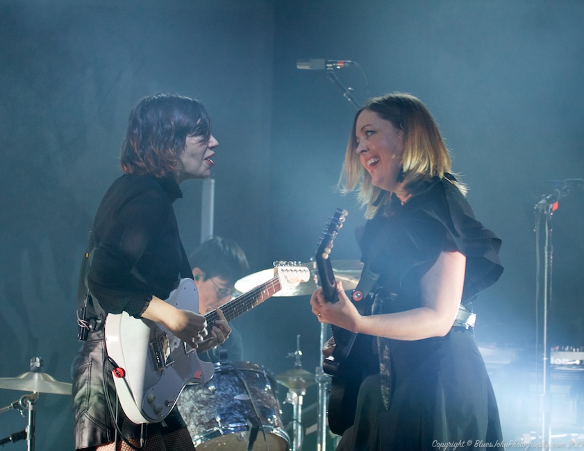 Sleater-Kinney, Crystal Ballroom, photo by John Alcala