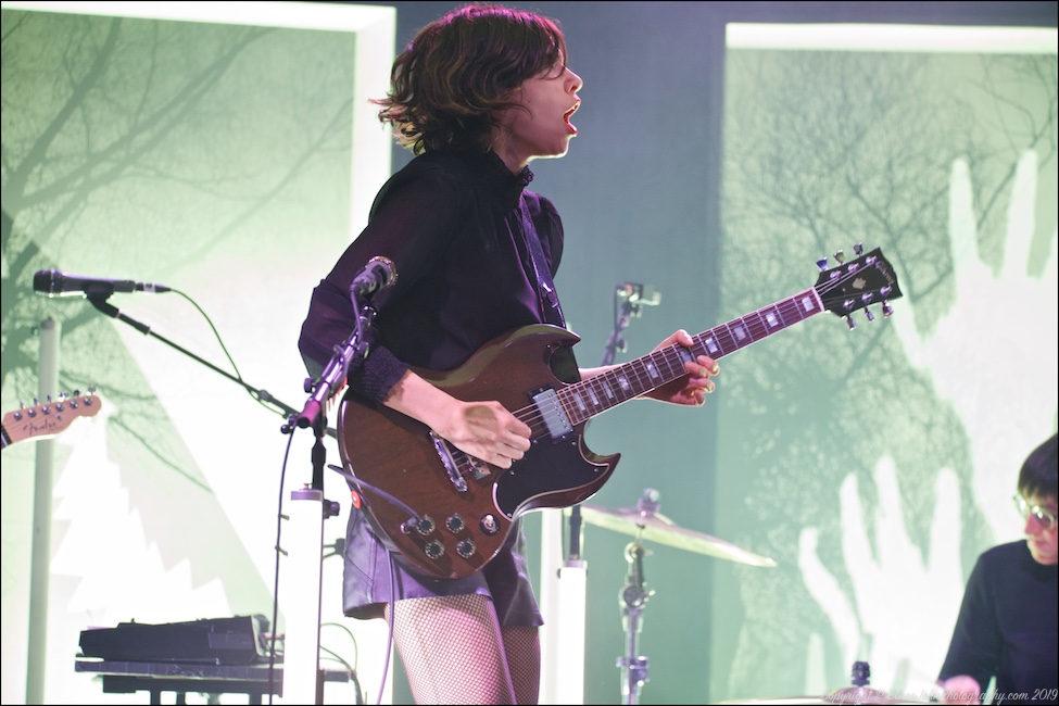 Sleater-Kinney, Crystal Ballroom, photo by John Alcala