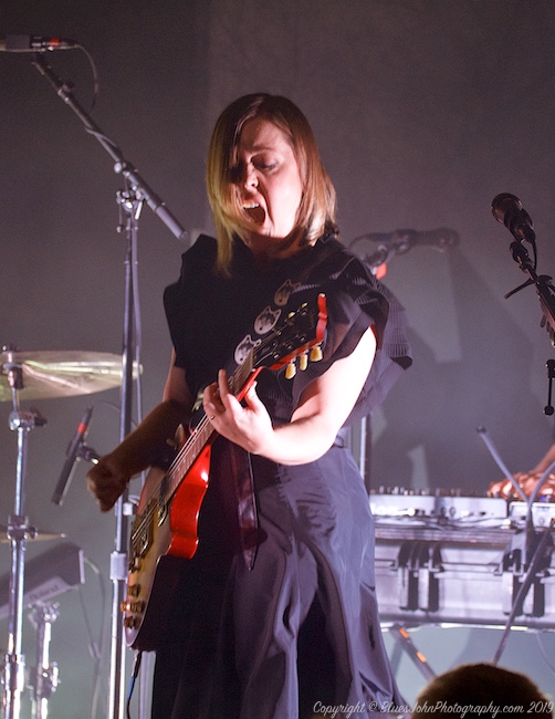 Sleater-Kinney, Crystal Ballroom, photo by John Alcala