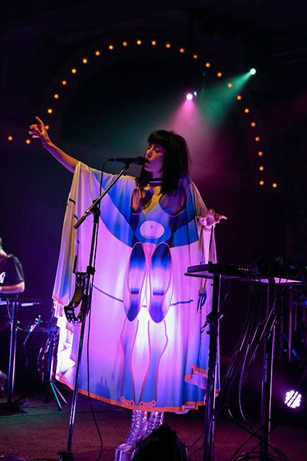 Kimbra, Crystal Ballroom, Soul'd Out Music Festival, photo by Sydnie Kobza