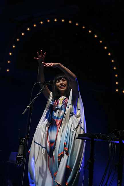 Kimbra, Crystal Ballroom, Soul'd Out Music Festival, photo by Sydnie Kobza