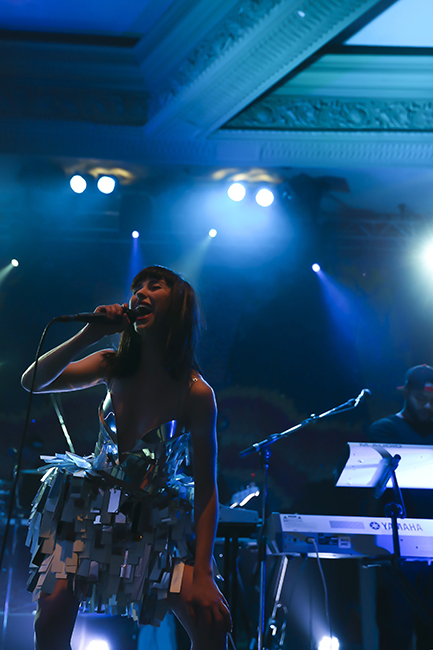 Kimbra, Crystal Ballroom, Soul'd Out Music Festival, photo by Sydnie Kobza