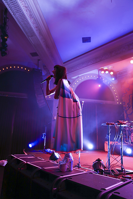 Kimbra, Crystal Ballroom, Soul'd Out Music Festival, photo by Sydnie Kobza