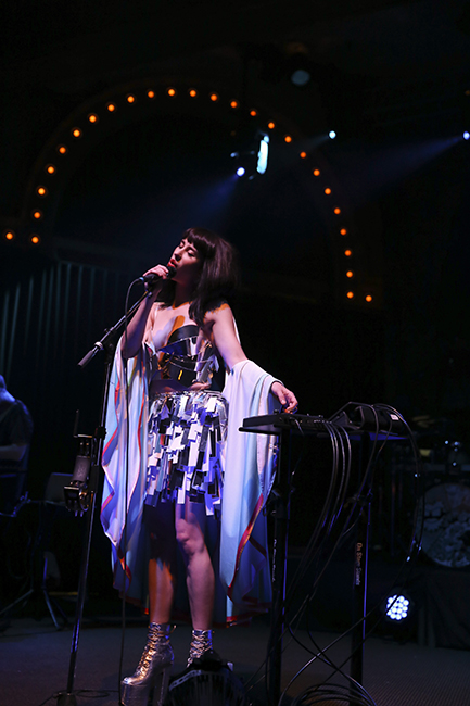 Kimbra, Crystal Ballroom, Soul'd Out Music Festival, photo by Sydnie Kobza