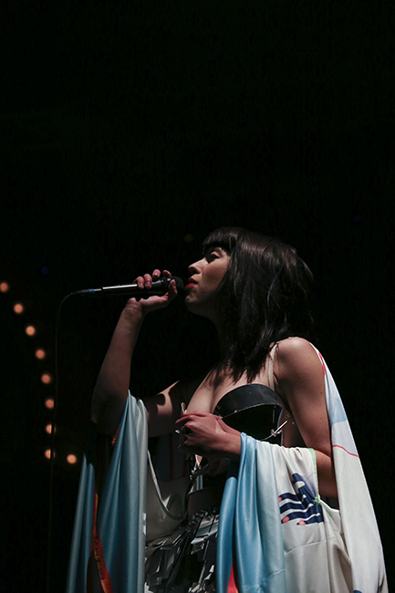Kimbra, Crystal Ballroom, Soul'd Out Music Festival, photo by Sydnie Kobza