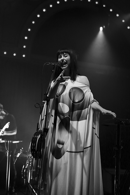 Kimbra, Crystal Ballroom, Soul'd Out Music Festival, photo by Sydnie Kobza