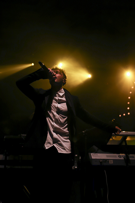 Mikky Ekko, Crystal Ballroom, Soul'd Out Music Festival, photo by Sydnie Kobza