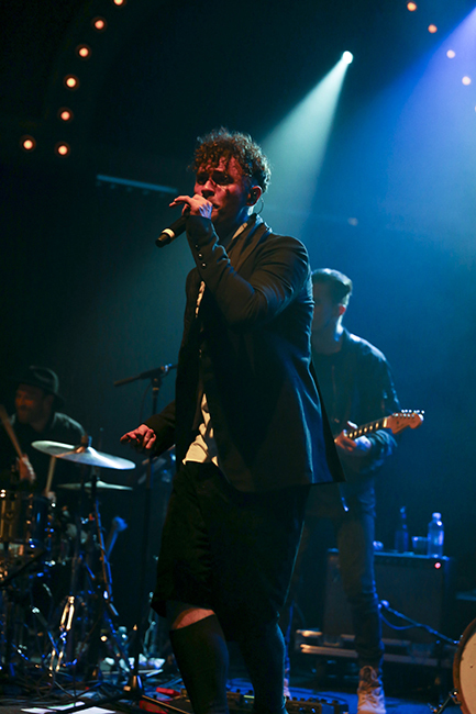 Mikky Ekko, Crystal Ballroom, Soul'd Out Music Festival, photo by Sydnie Kobza