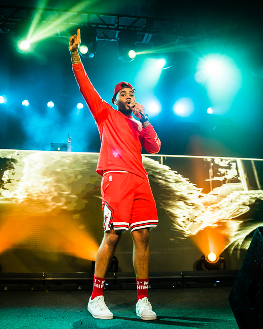Kevin Gates, Roseland Theater, photo by Miguel Padilla