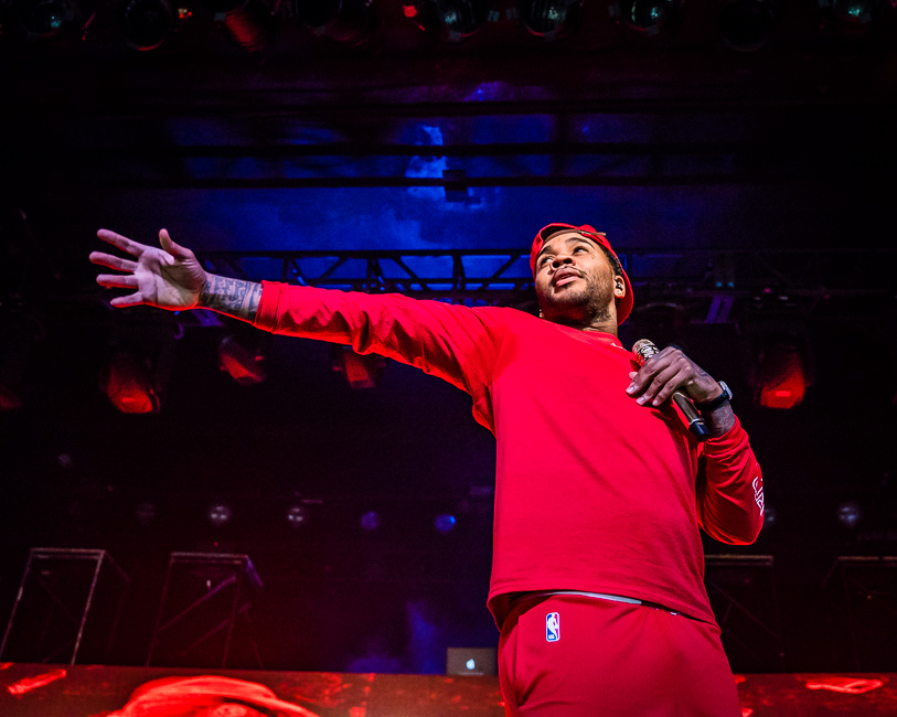 Kevin Gates, Roseland Theater, photo by Miguel Padilla