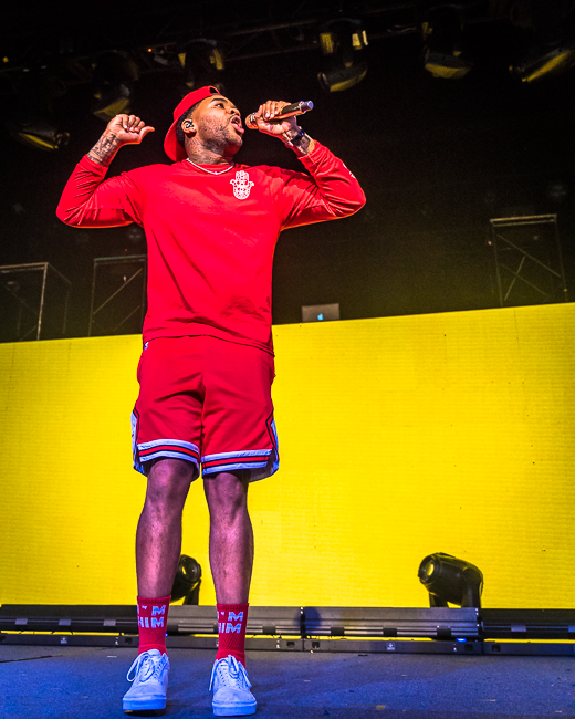 Kevin Gates, Roseland Theater, photo by Miguel Padilla