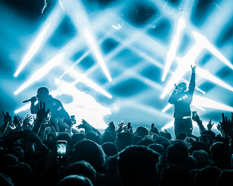 ASAP Ferg, Roseland Theater, photo by Miguel Padilla