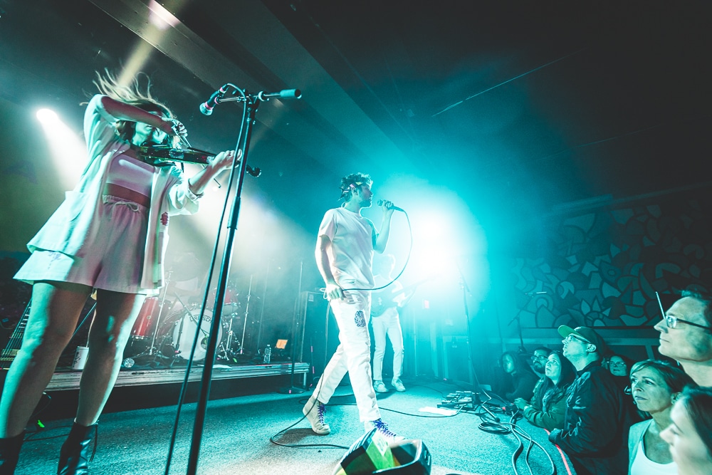 Ra Ra Riot, Wonder Ballroom, photo by Andrew Wallner