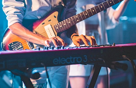 Ra Ra Riot, Wonder Ballroom, photo by Andrew Wallner