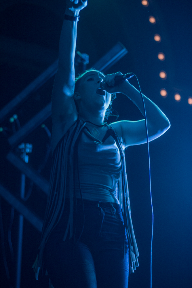 Sylvan Esso, Crystal Ballroom, photo by Tomas Alfredo Valladares