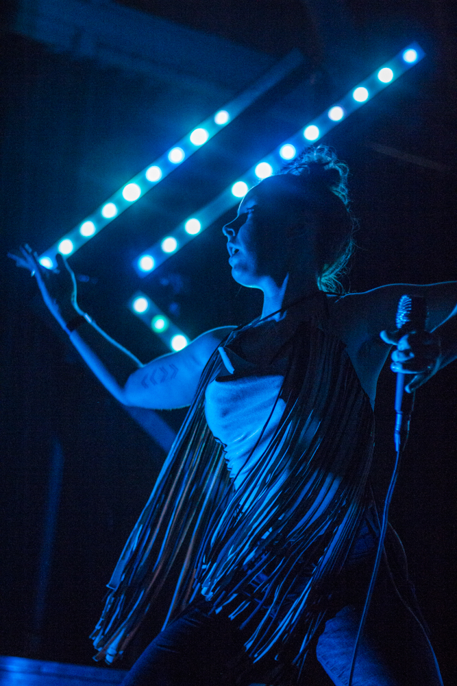 Sylvan Esso, Crystal Ballroom, photo by Tomas Alfredo Valladares