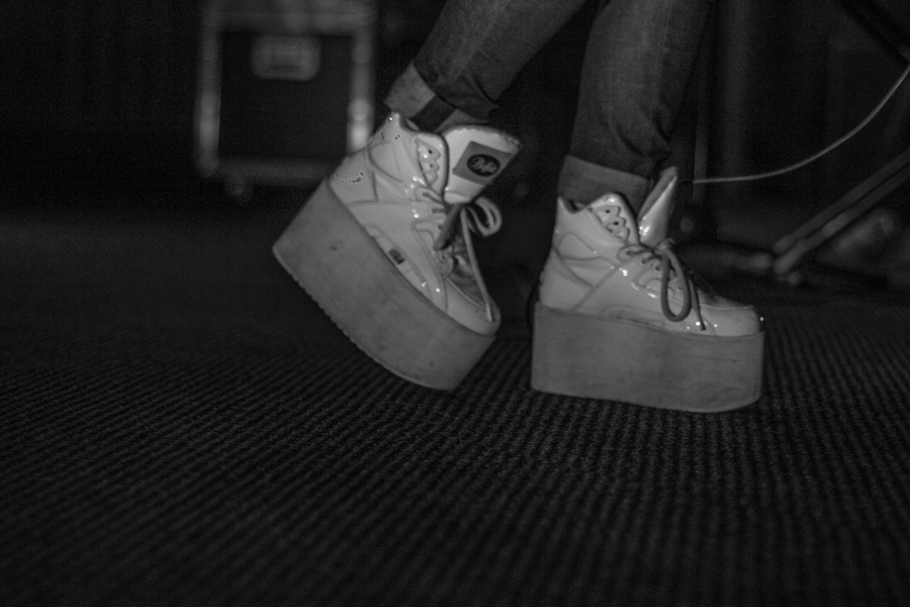 Sylvan Esso, Crystal Ballroom, photo by Tomas Alfredo Valladares