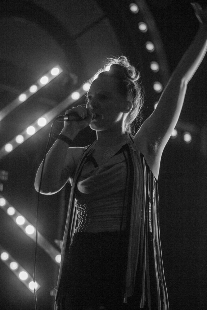 Sylvan Esso, Crystal Ballroom, photo by Tomas Alfredo Valladares