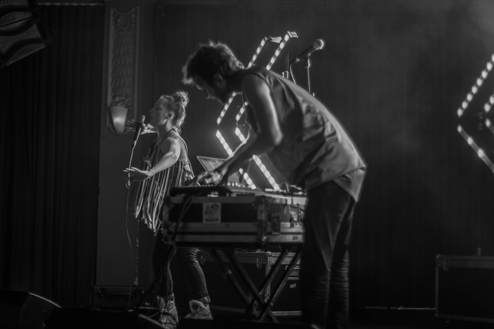 Sylvan Esso, Crystal Ballroom, photo by Tomas Alfredo Valladares
