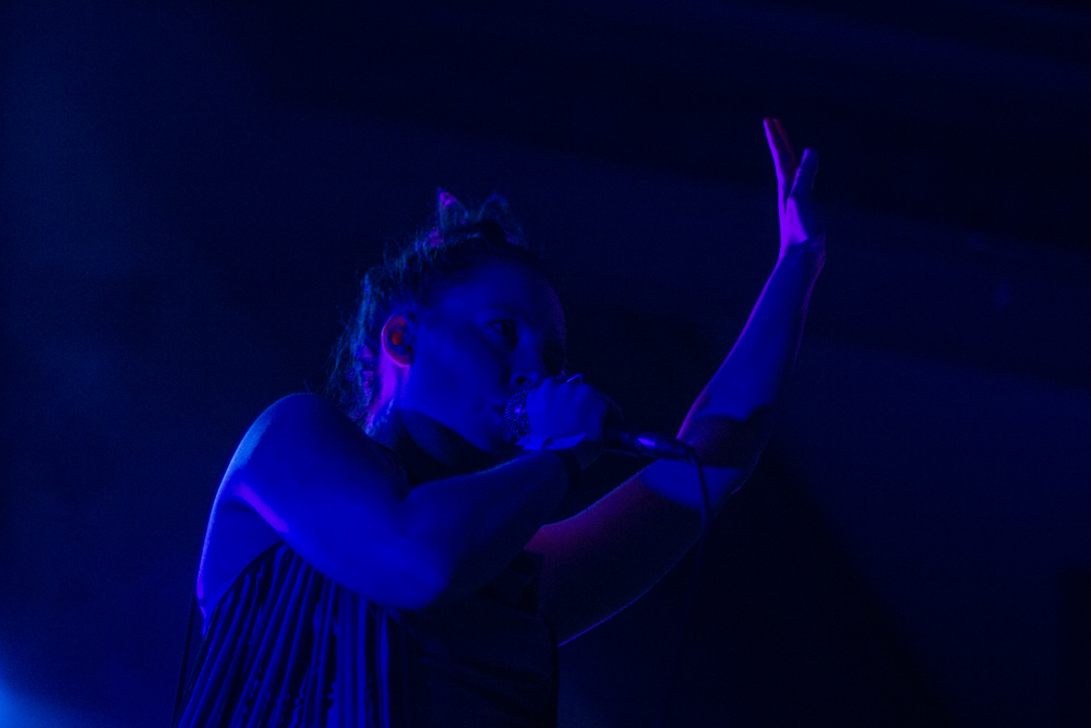 Sylvan Esso, Crystal Ballroom, photo by Tomas Alfredo Valladares