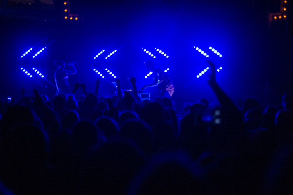 Sylvan Esso, Crystal Ballroom, photo by Tomas Alfredo Valladares