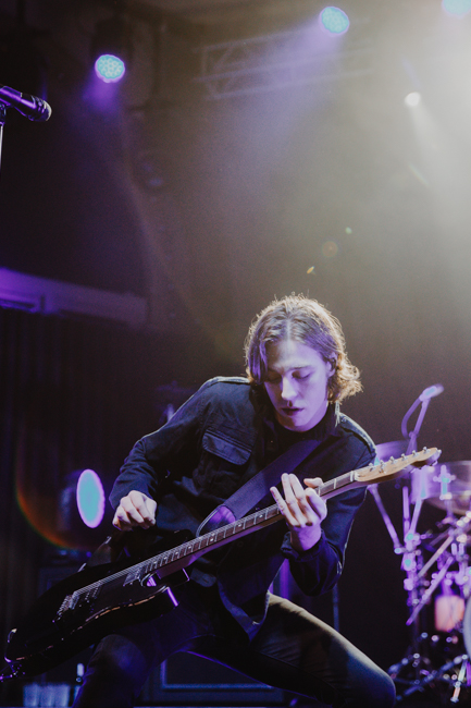 Catfish and the Bottlemen, Crystal Ballroom, photo by Sydnie Kobza
